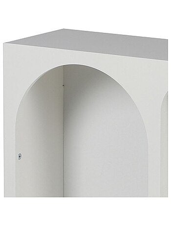 Etagère blanche 4 niches Gallery