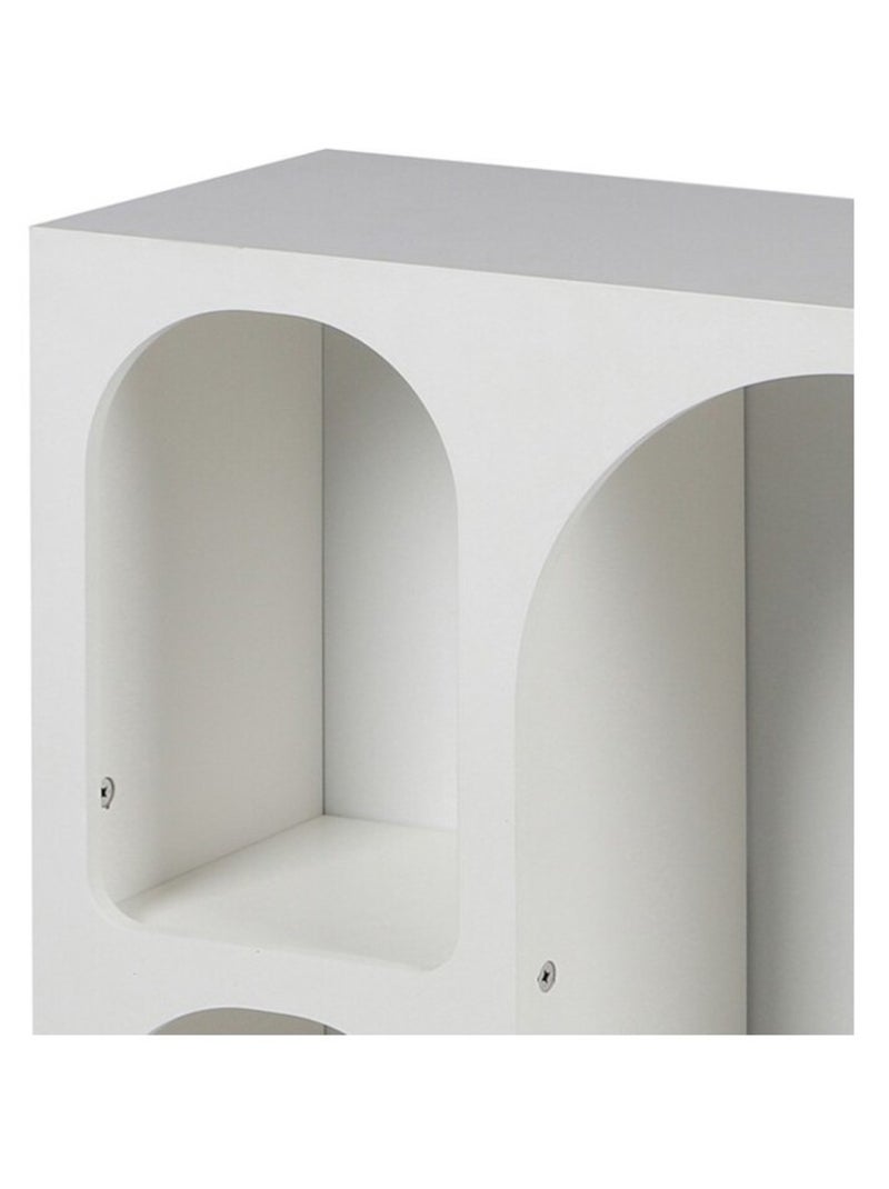 Etagère blanche 6 niches Gallery Blanc - Kiabi
