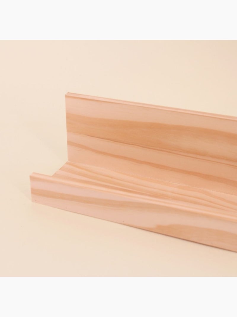 Etagère cimaise en bois 40x10cm Beige - Kiabi