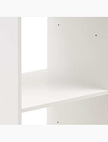 Étagère colonne 4 cases en bois MIX'N MODUL