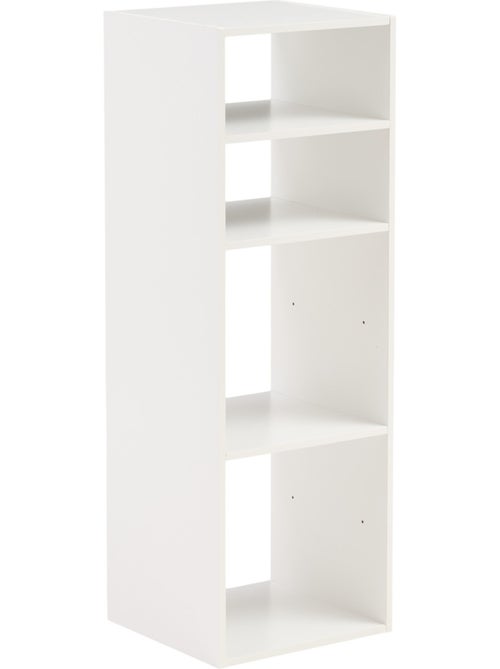 Étagère colonne 4 cases MIX'N MODUL - Kiabi Étagère colonne 4 cases MIX'N MODUL - Kiabi