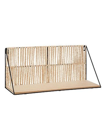 Etagère corde et métal