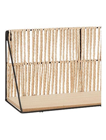 Etagère corde et métal