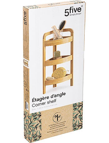 Étagère d'angle 3 niveaux