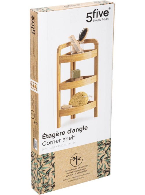 Étagère d'angle 3 niveaux - Kiabi