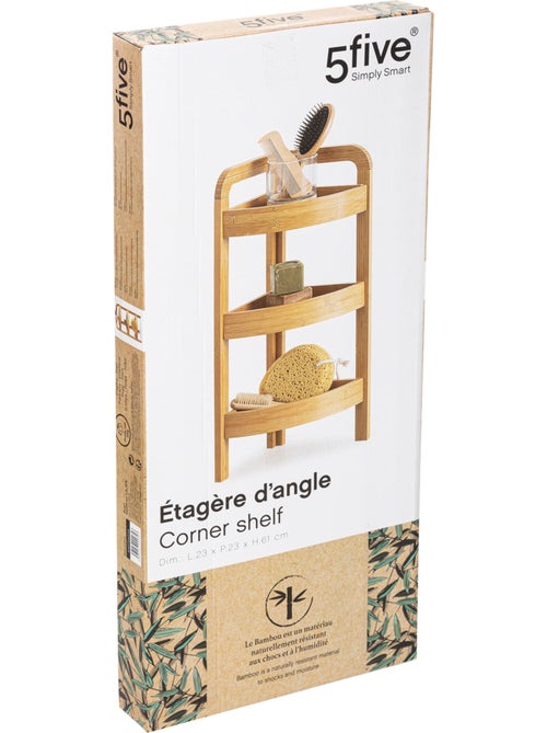 Étagère d'angle 3 niveaux - Kiabi