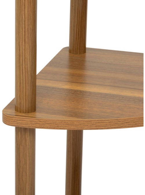 Étagère d'angle 3 niveaux effet marbre come - Kiabi