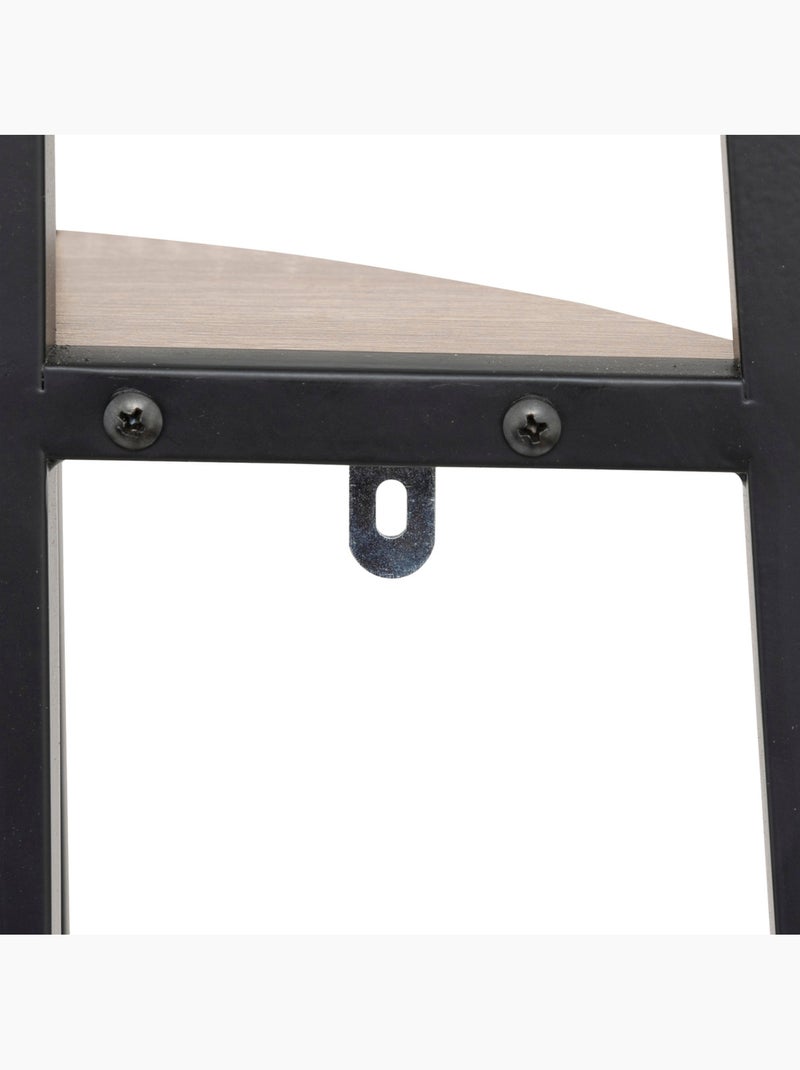 Étagère d'angle 5 niveaux effet bois ALIAJ Beige - Kiabi