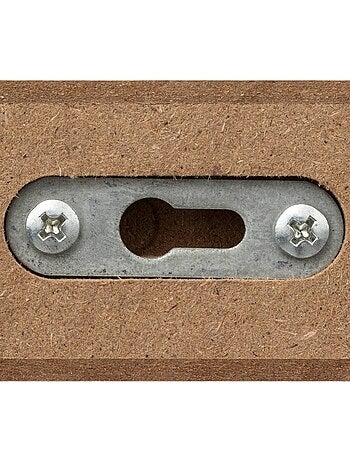 Etagère d'angle à fixation invisible FIXY