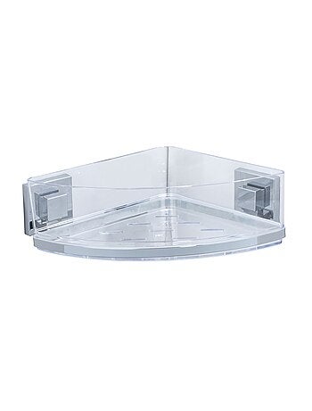Etagère d'angle en acier inox Quadro