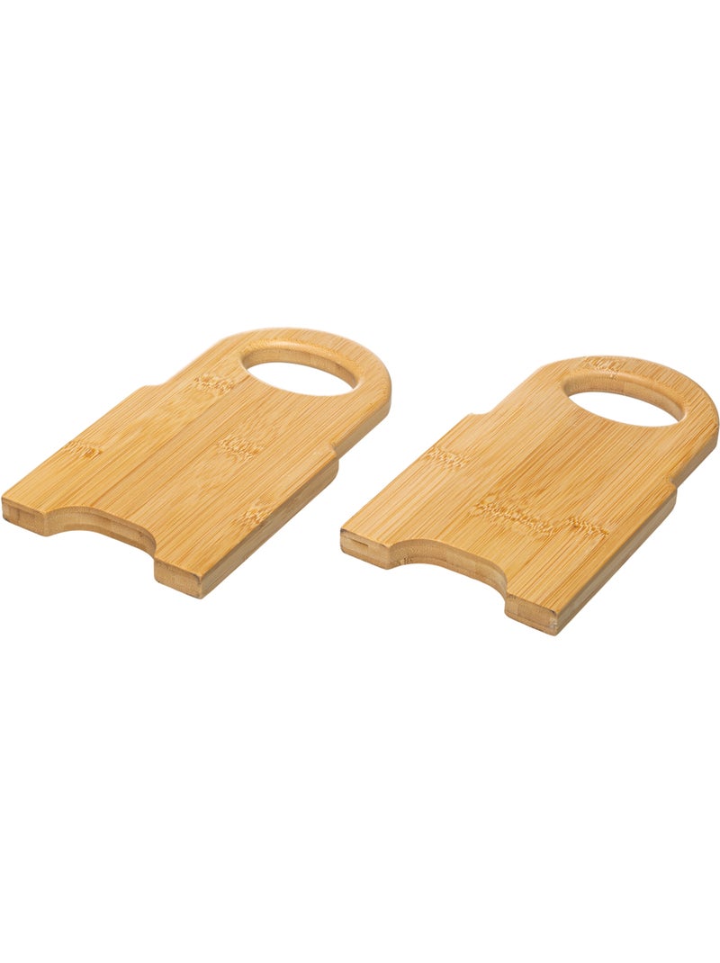 Étagère d'appoint 59x1 sur pieds BAMBOU Beige - Kiabi