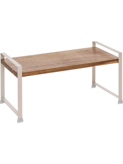 Étagère d'appoint en acacia - Kiabi