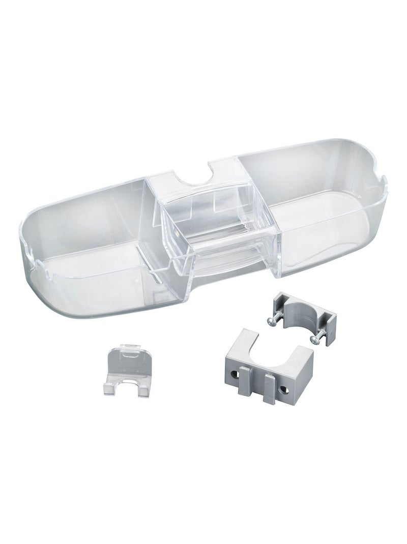 Etagère de douche - L. 36 cm Transparent - Kiabi