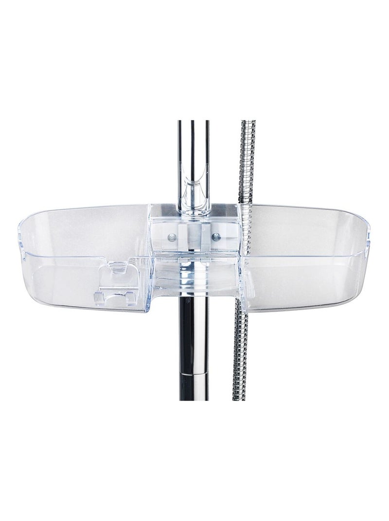 Etagère de douche - L. 36 cm Transparent - Kiabi