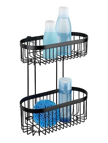 Etagère de douche 2 niveaux en inox CLASSIC