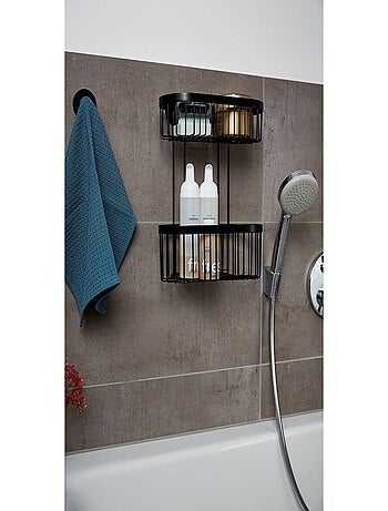 Etagère de douche 2 niveaux en inox CLASSIC