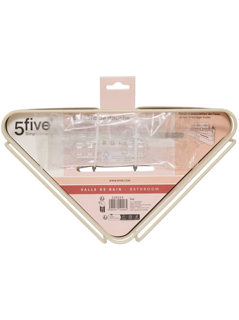 Étagère de douche angle ARGILEO Beige - Kiabi