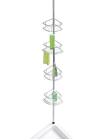 Etagère de douche extensible Dolcedo - L. 31 x H. 65/275 cm