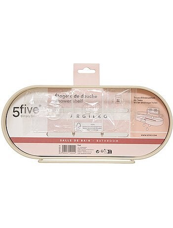 Étagère de douche rectangulaire argileo