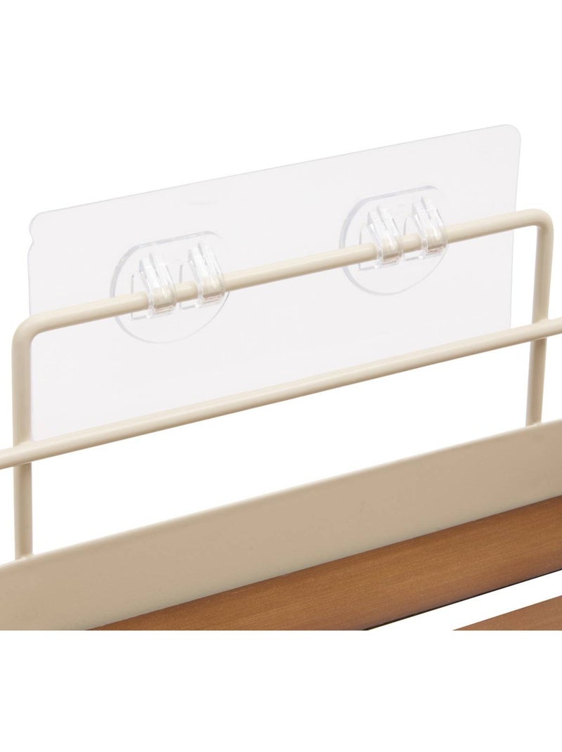 Étagère de douche rectangulaire ARGILEO Beige - Kiabi
