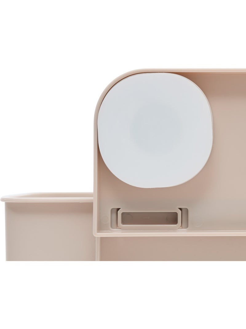 Étagère de douche rectangulaire EASYBATH Beige - Kiabi