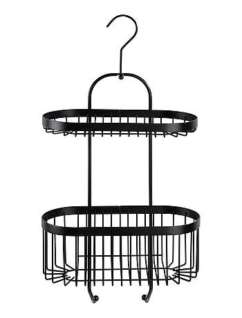 Etagère de douche suspendue 2 niveaux en inox CLASSIC