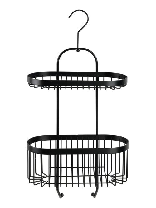 Etagère de douche suspendue 2 niveaux en inox CLASSIC - Kiabi