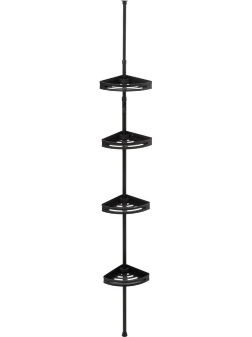 Étagère de douche télescopique blackalu - Kiabi