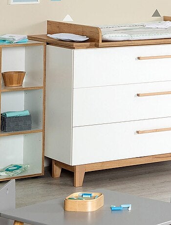Étagère de rangement 3 cases pour chambre enfant 'Caro' ROBA