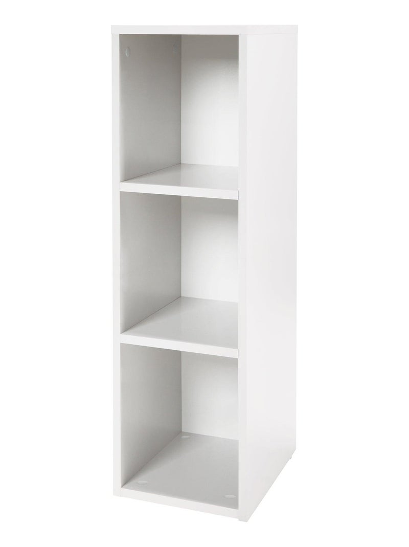 Étagère de rangement universelle 3 cases - Meuble de rangement pour chambre d'enfant 'Roba' Blanc - Kiabi