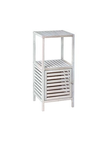Etagère de salle de bain Norway - H. 86 cm - Blanc vieilli
