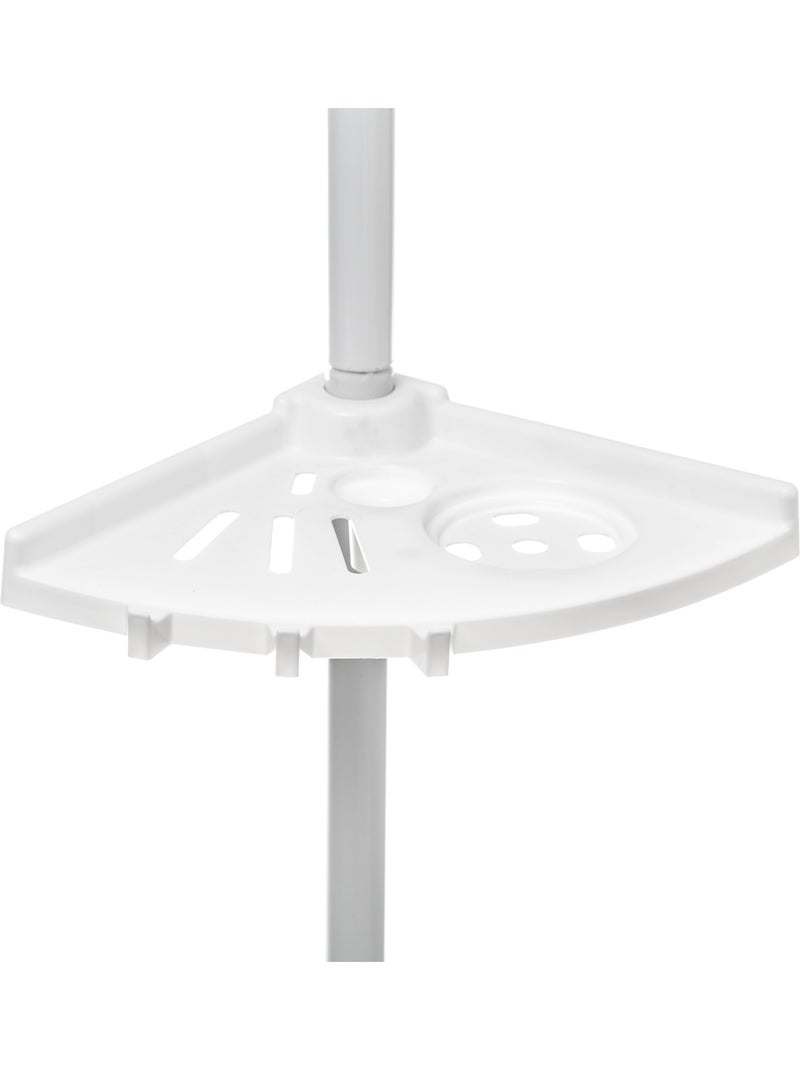 Étagère douche télescopique Blanc - Kiabi