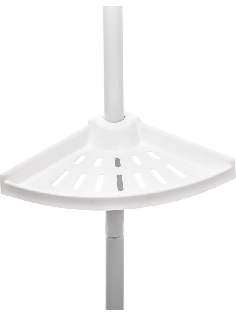 Étagère douche télescopique Blanc - Kiabi