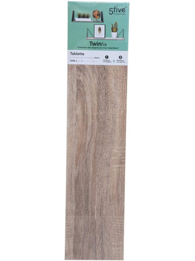 Étagère en bois 78 cm twinfix Multicolore - Kiabi