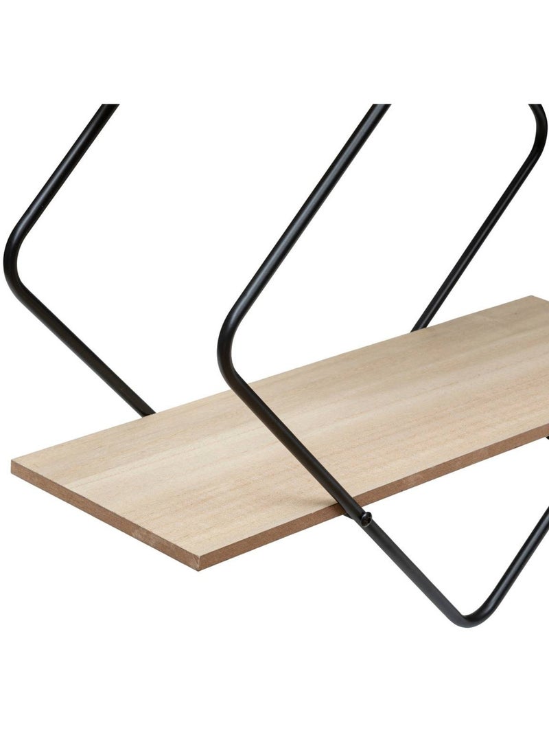 Étagère en bois et métal NENA Beige - Kiabi