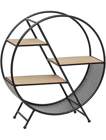 Étagère en bois et métal TIMEO