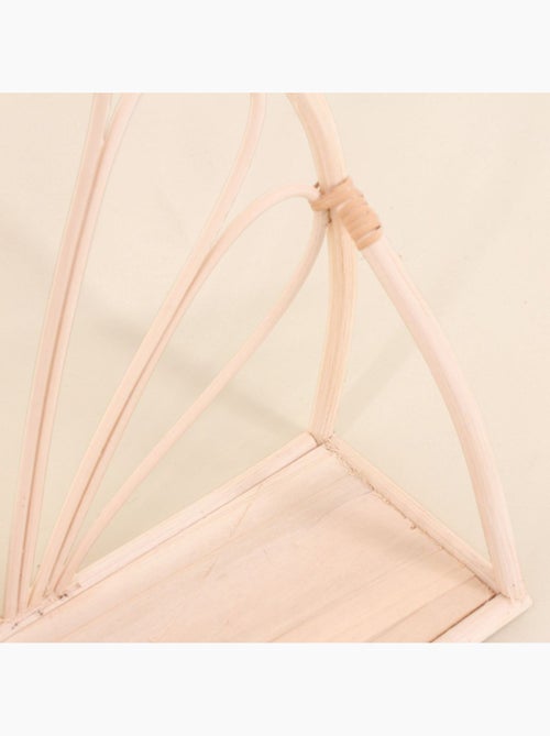 Étagère en forme d'arche en rotin 12x35x26cm - Kiabi