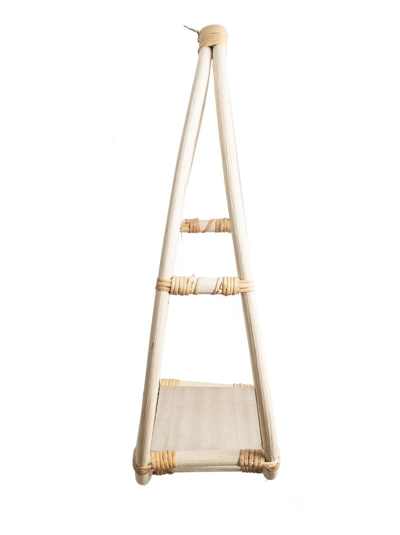 Etagère en rotin 'Deko&co' Beige - Kiabi