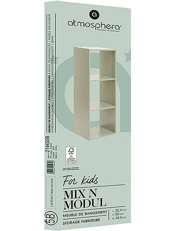 Étagère enfant 3 cases MIX'N MODUL