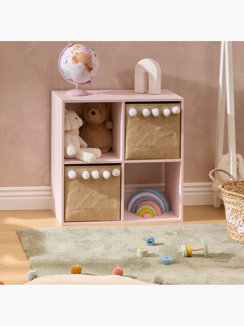 Étagère enfant 4 cases MIX'N MODUL Rose - Kiabi