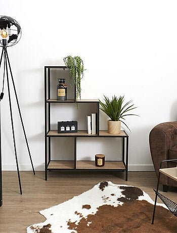 Etagère escalier industrielle