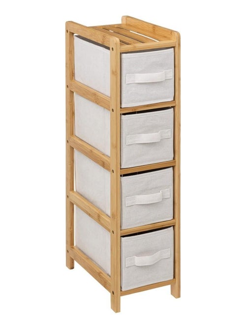 Étagère fine 4 rangements Tidy Box - Kiabi