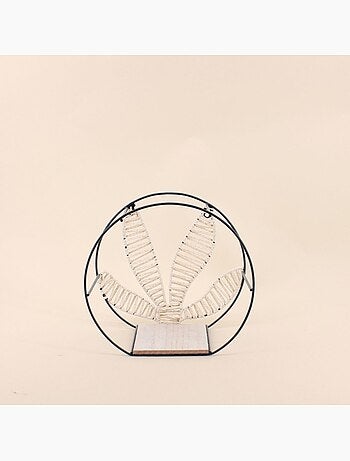 Etagère forme fleur 26x24cm