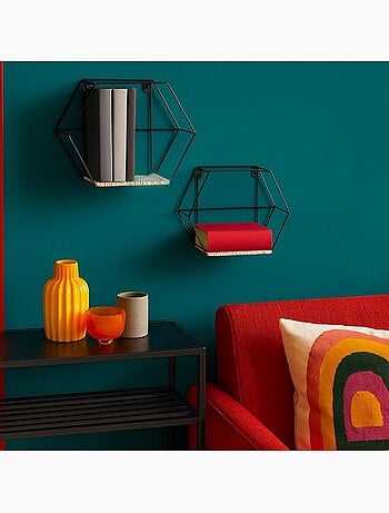 Etagère hexagonale 20x25cm