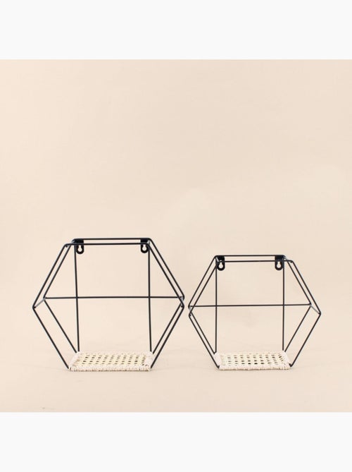 Etagère hexagonale 20x25cm - Kiabi