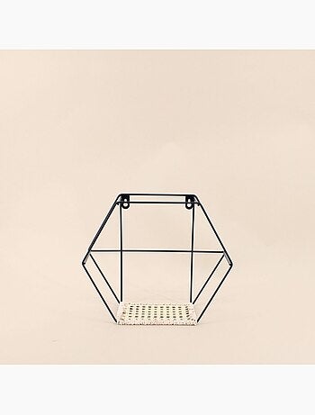 Etagère hexagonale 24x29cm