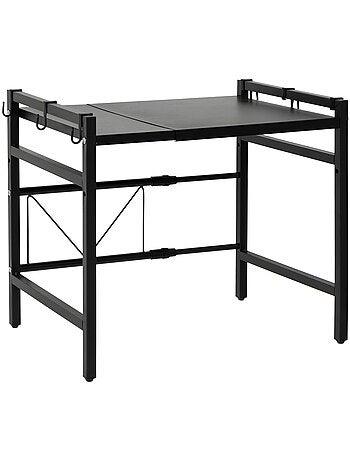 Etagère micro-onde extensible 1 étagère BLACK EDITION