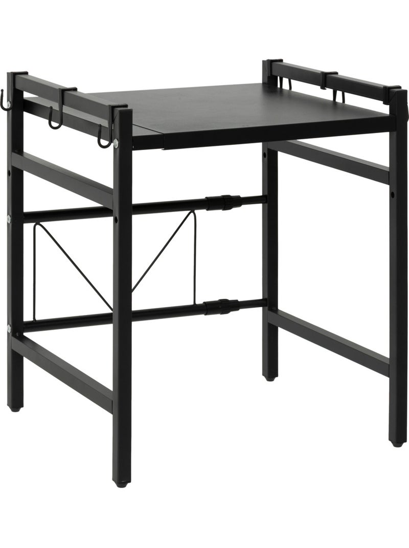 Etagère micro-onde extensible 1 étagère BLACK EDITION Noir - Kiabi
