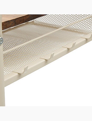 Étagère micro-ondes rectangulaire avec tiroir telma