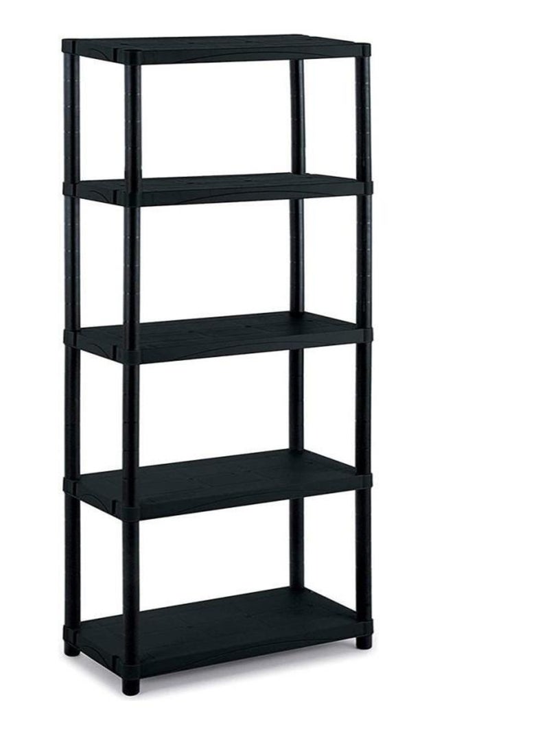 Étagère modulaire 5 niveaux Terry Noir - Kiabi